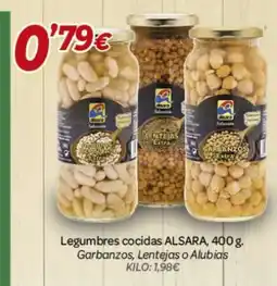 Alsara Supermercados ALSARA Legumbres cocidas oferta