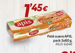 Alsara Supermercados APIS Paté suave oferta