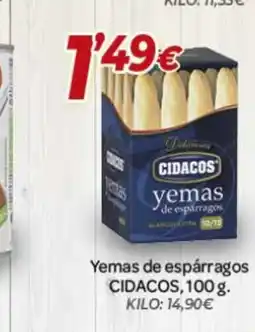 Alsara Supermercados CIDACOS Yemas de espárragos oferta