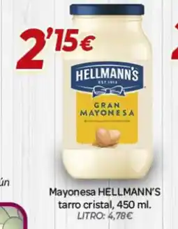 Alsara Supermercados HELLMANN'S Mayonesa tarro cristal oferta