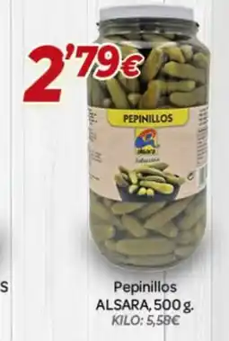 Alsara Supermercados ALSARA Pepinillos oferta