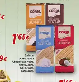 Alsara Supermercados CORAL BOER Galletas oferta