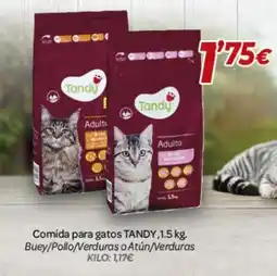 Alsara Supermercados TANDY Comida para gatos oferta