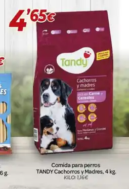 Alsara Supermercados TANDY Comida para perros Cachorros y Madres oferta