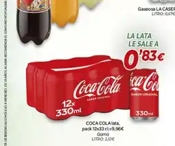 Alsara Supermercados COCA COLA lata oferta