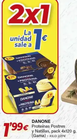 Alsara Supermercados DANONE Proteínas Postres y Natillas oferta