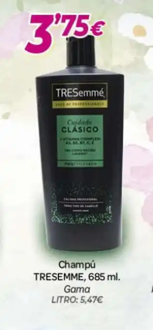 Alsara Supermercados TRESEMME Champú oferta