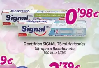 Alsara Supermercados SIGNAL Dentifrico oferta