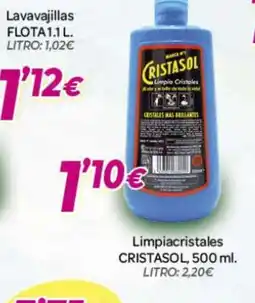 Alsara Supermercados CRISTASOL Limpiacristales oferta