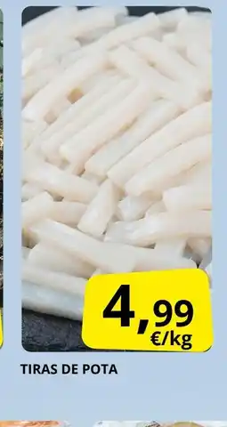Supermercados MAS Tiras de pota oferta