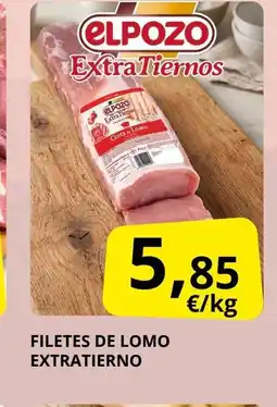 Supermercados MAS Filetes de lomo extratierno oferta