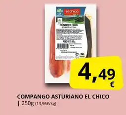 Supermercados MAS EL CHICO Compango asturiano oferta