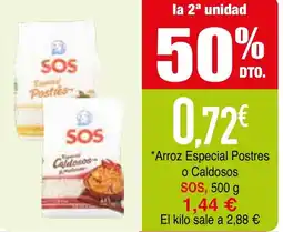 Minymas Arroz Especial Postres oferta