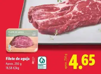 Lidl Filete de aguja oferta