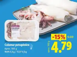 Lidl Calamar patagónico oferta