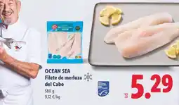 Lidl OCEAN SEA Filete de merluza del Cabo oferta