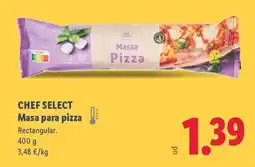 Lidl CHEF SELECT Masa para pizza oferta