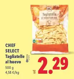 Lidl CHEF SELECT Tagliatelle al huevo oferta