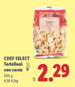Lidl CHEF SELECT Tortelloni con carne oferta