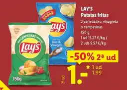 Lidl LAY'S Patatas fritas oferta