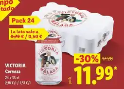 Lidl VICTORIA Cerveza oferta
