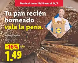 Lidl Pan campeón del mundo oferta
