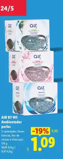 Lidl AIR BY W5 Ambientador perlas oferta