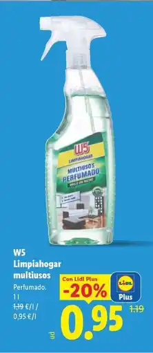 Lidl W5 Limpiahogar multiusos oferta