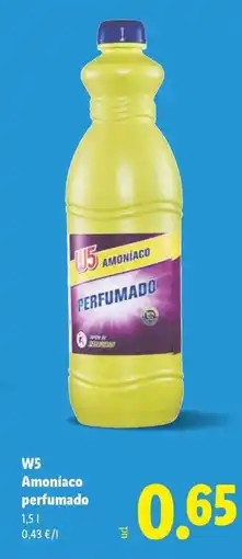 Lidl W5 Amoníaco perfumado oferta