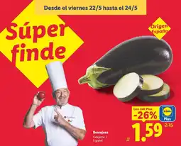 Lidl Berenjena oferta