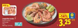 Lidl Langostino cocido oferta