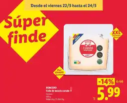 Lidl RONCERO Cuña de mezcla curado oferta