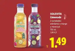 Lidl SOLEVITA Limonada oferta