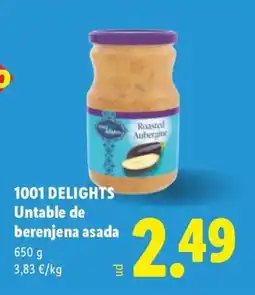 Lidl 1001 DELIGHTS Untable de berenjena asada oferta