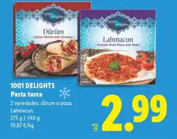 Lidl 1001 DELIGHTS Pasta turca oferta