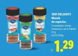 Lidl 1001 DELIGHTS Mezcla de especias oferta