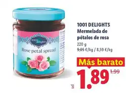 Lidl 1001 DELIGHTS Mermelada de pétalos de rosa oferta