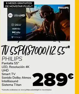 Supeco PHILIPS Tv 55pus100011255 oferta