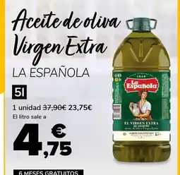 Supeco LA ESPAÑOLA Aceite de oliva Virgen Extra oferta