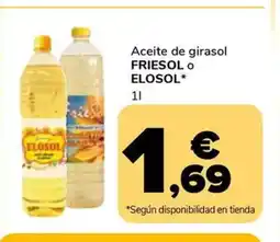 Supeco FRIESOL O ELOSOL Aceite de girasol oferta