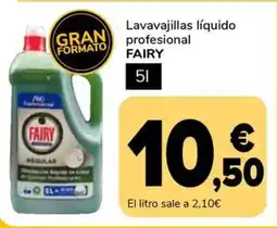 Supeco FAIRY Lavavajillas líquido profesional oferta