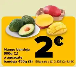 Supeco Mango bandeja oferta