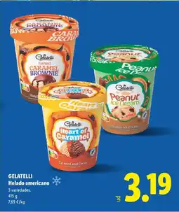 Lidl GELATELLI Helado americano oferta