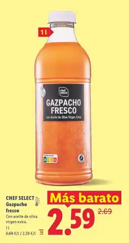 Lidl CHEF SELECT Gazpacho fresco oferta