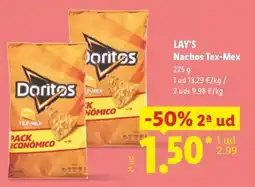 Lidl LAY'S Nachos Tex-Mex oferta