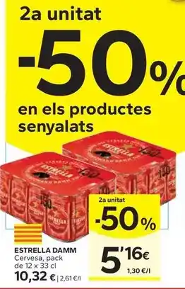 Estrella damm - cervesa