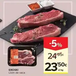 Eroski - llom de vaca