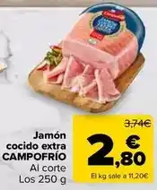 Carrefour Market Campofrío - pernil dolç extra oferta
