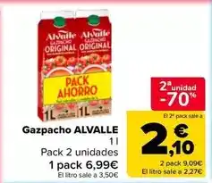 Carrefour Market Alvalle - gaspatxo oferta