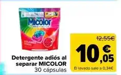 Carrefour Market Micolor - detergent adeu a separar oferta